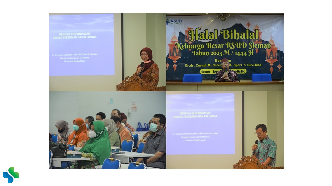 Halal Bihalal Keluarga Besar RSUD Sleman